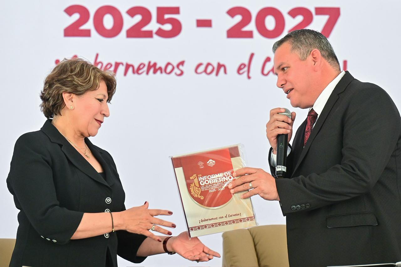 Gobernadora Delfina Gómez acude al Primer Informe en Valle de Chalco y ...